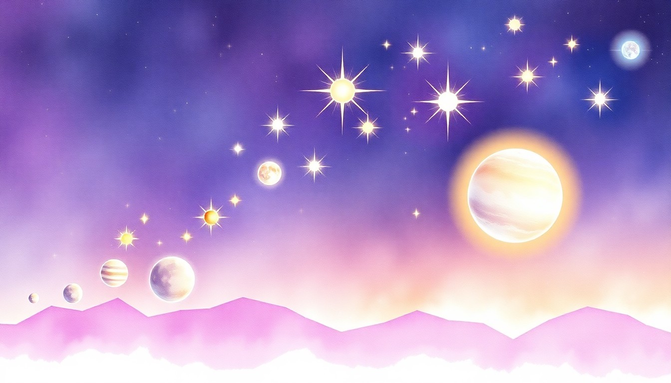 プログレスした天体の意味