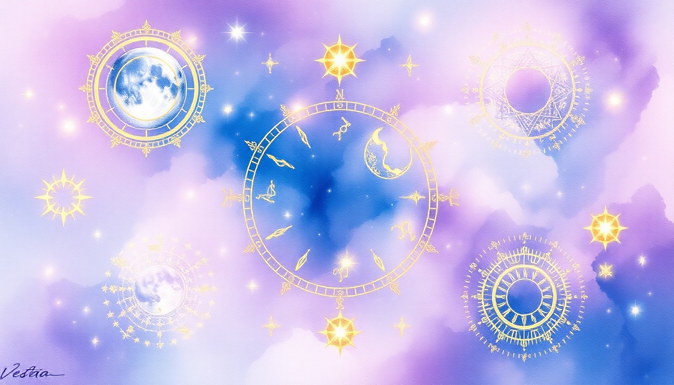 ヴェスタの各星座での表現