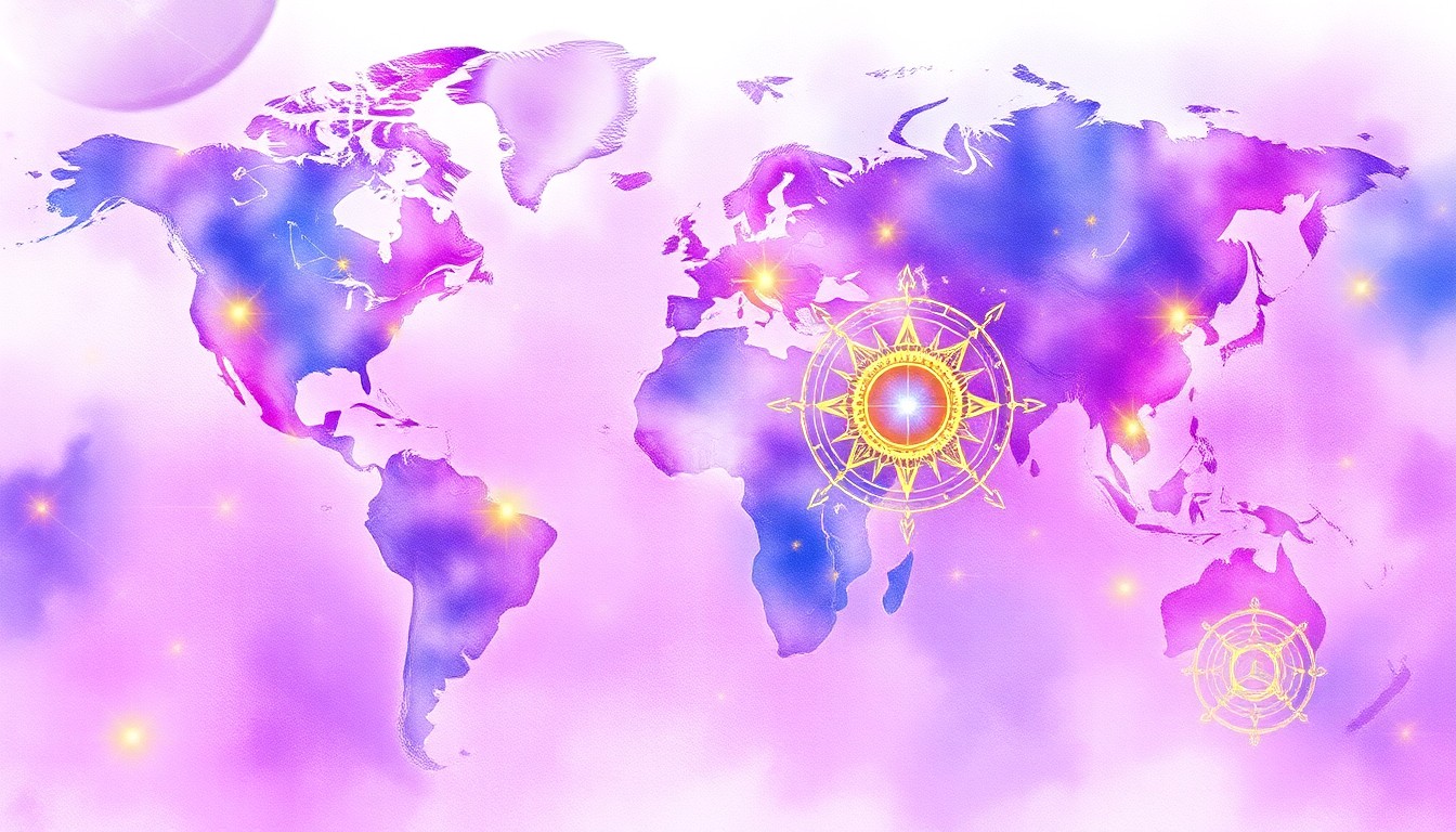 国や地域の占星術的特性