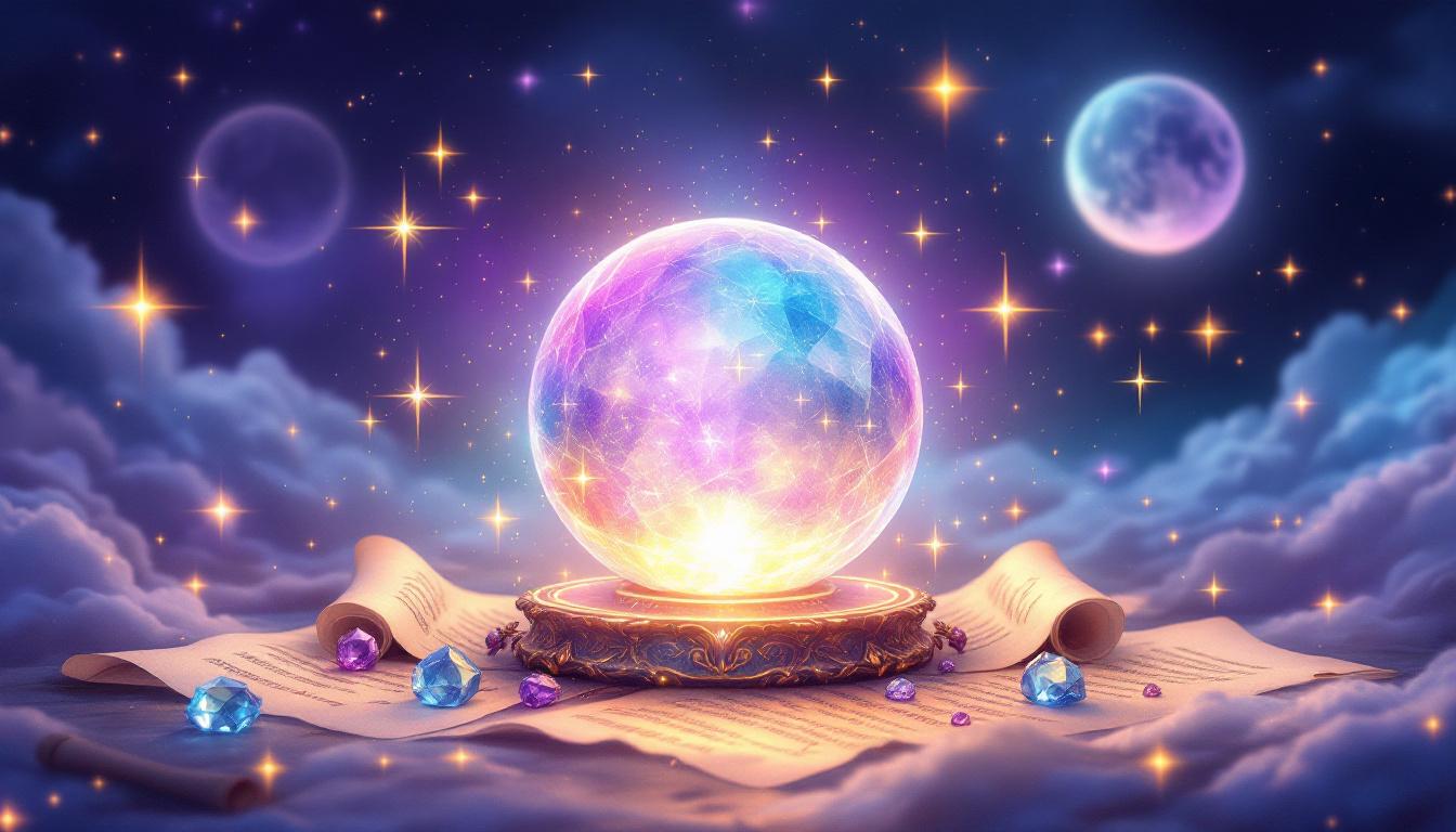 月詠の水晶占い：素材探しから本物との出会いへ