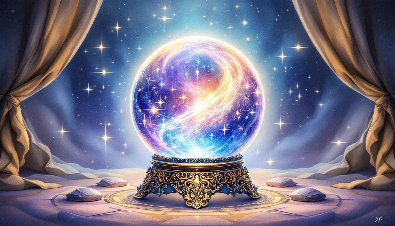 月詠の水晶占い：視覚的現象解釈の専門性