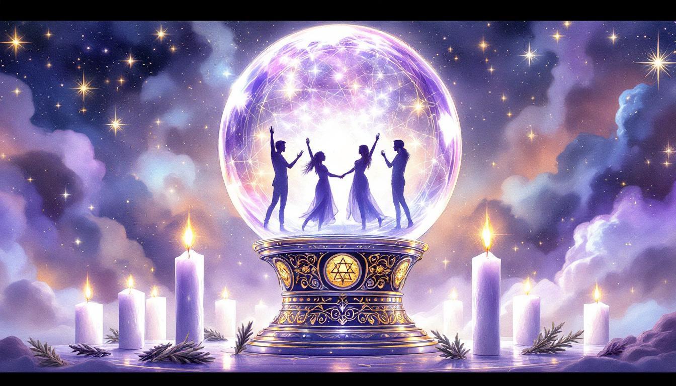 水晶占いで人の顔が見える現象への対処法