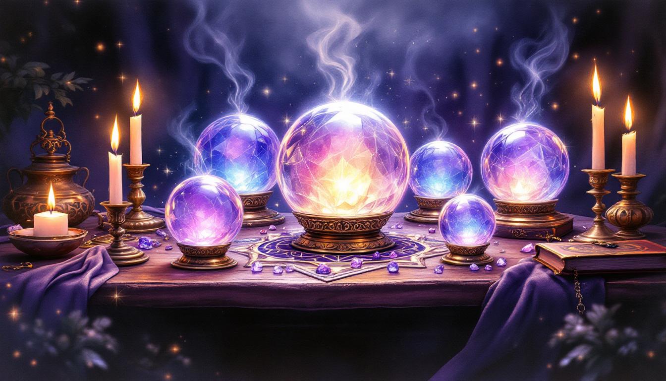 水晶占いの準備方法を比較検討してみる