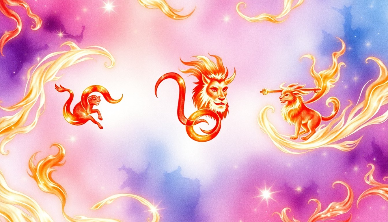 火の星座（牡羊座・獅子座・射手座）の才能