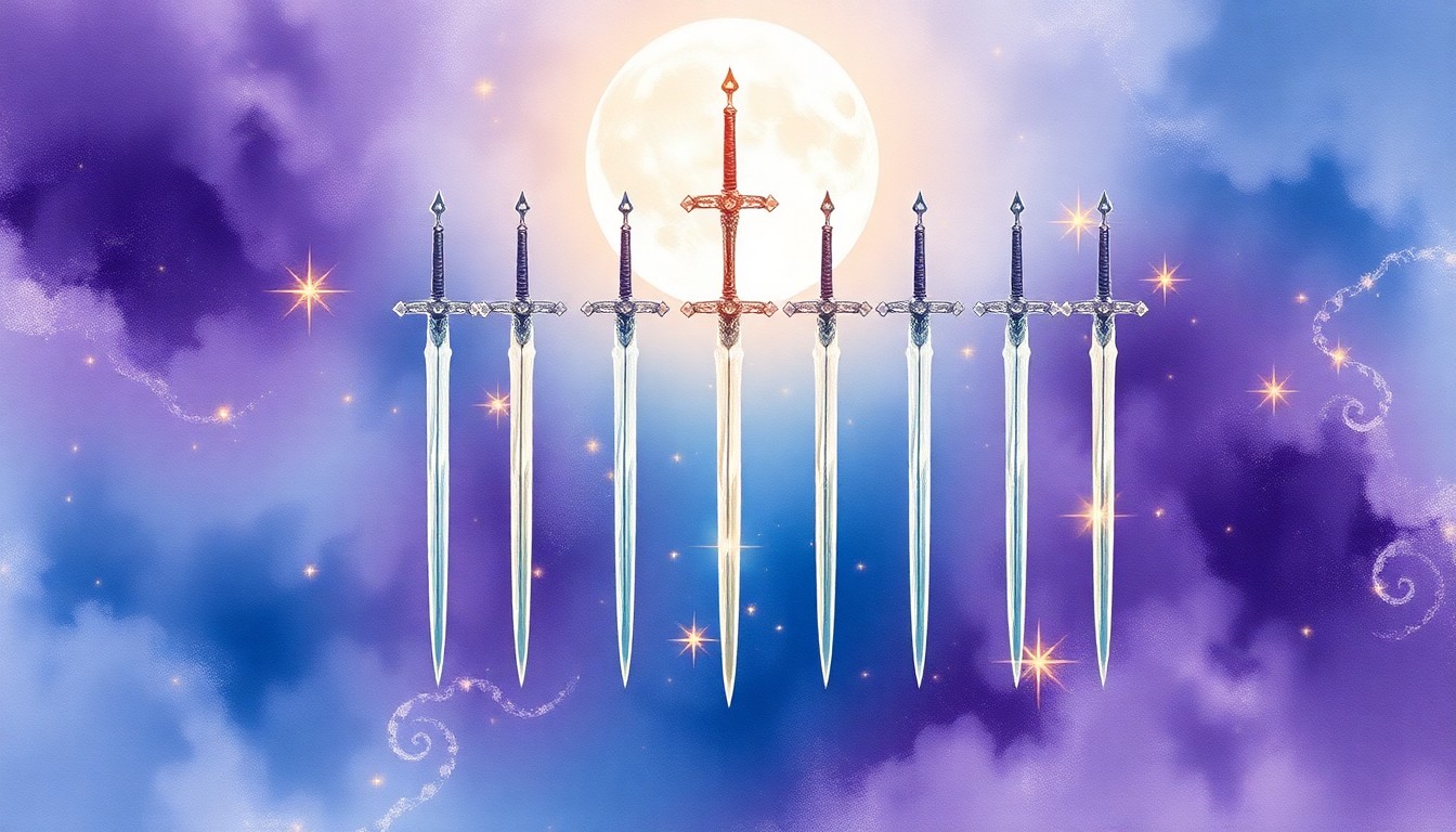 ソードの9の象徴とシンボル