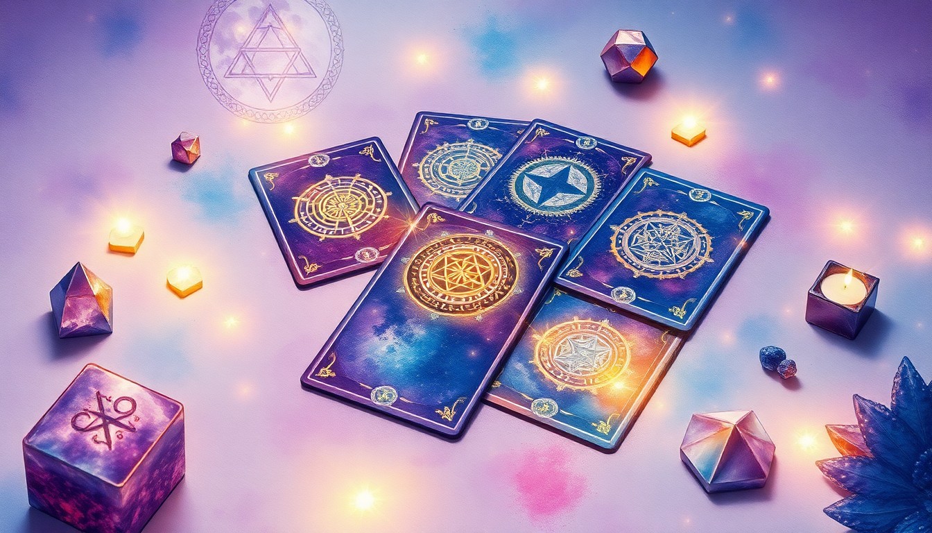 実際の占い方法とカードの読み方