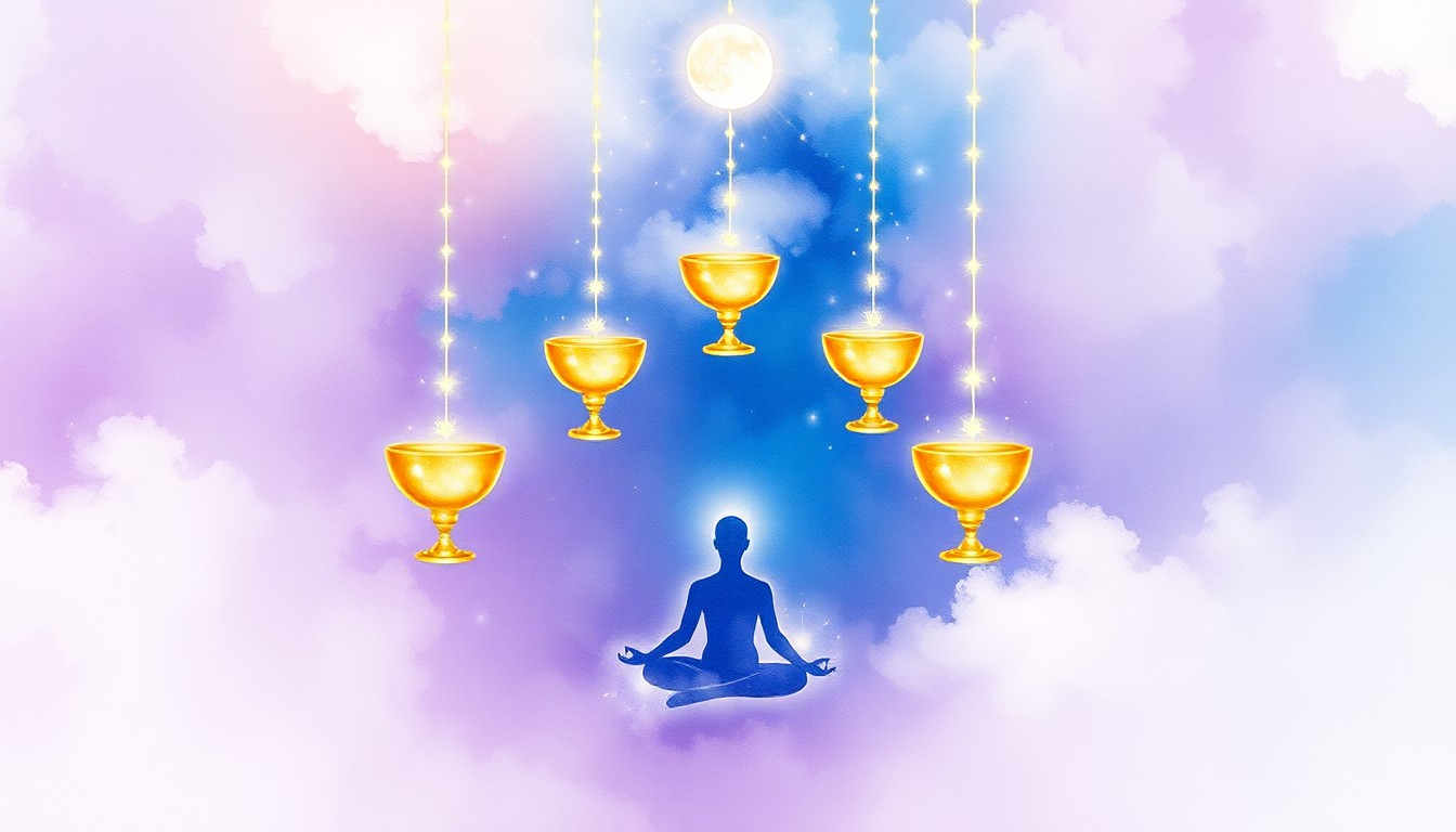 正位置でのカップの4の意味