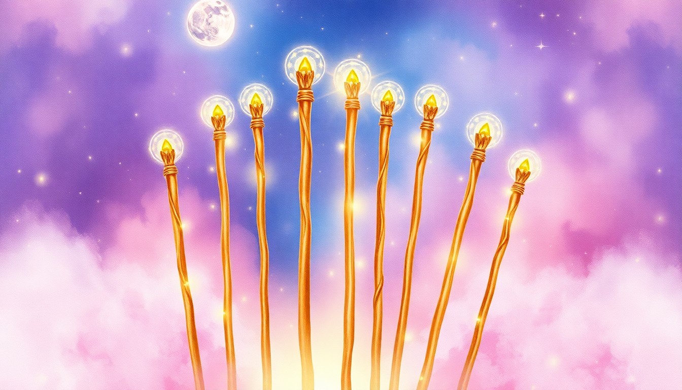 正位置でのワンドの10の意味