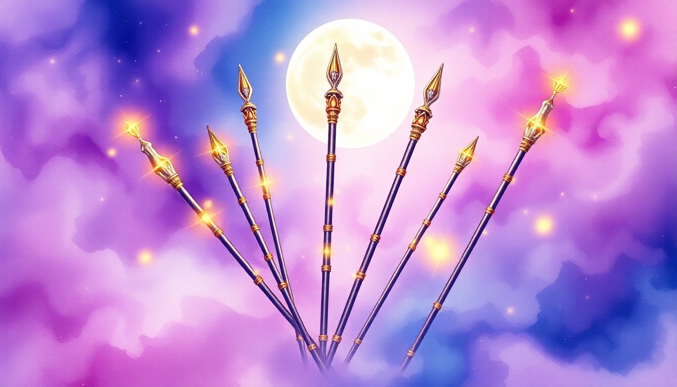 逆位置でのワンド8の意味