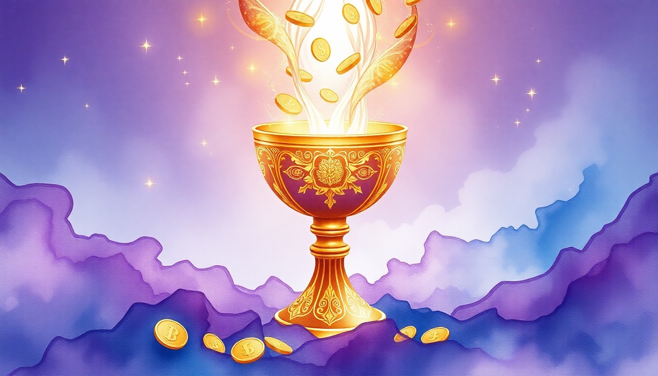 金運・財政面でのカップのナイトの解釈